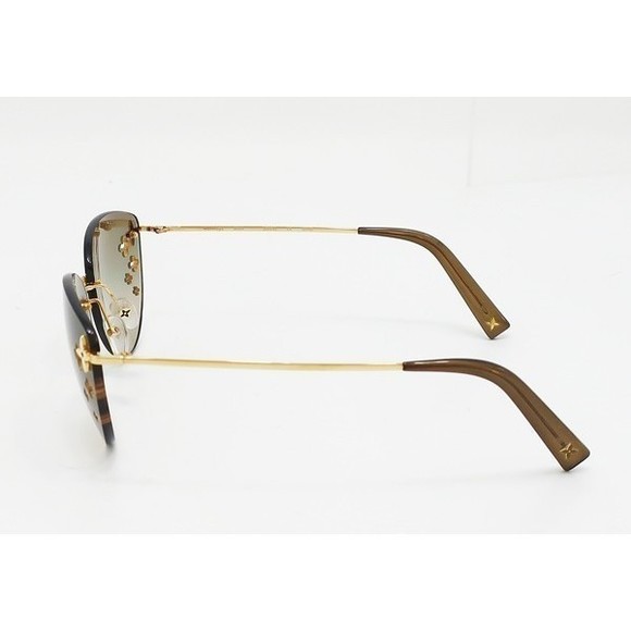 Louis Vuitton Desmayo Cat Sunglasses Brown Eye - Picture 1 of 3